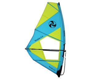 Light Weight Windsurfing Sail Rookie High Tenacity Polyester Dacron Wind Surf Sail, School Sail