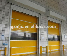 fast PVC rolling doors, China high speed roll up doors, containers roll up doors
