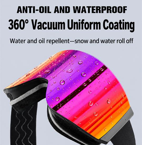 Wholesale Magnetic Flip-Top Anti-Fog Ski Goggles ME2190-Anti-Oil Waterproof Coating Wholesale Magnetic Flip-Top Anti-Fog Ski Goggles ME2190-Anti-Oil Waterproof Coating