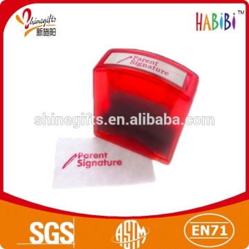 Classic stamp press in paper