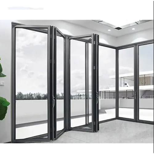 Aluminum Waterproof Bifold Villa Doors