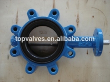 worm gear butterfly valve dn100