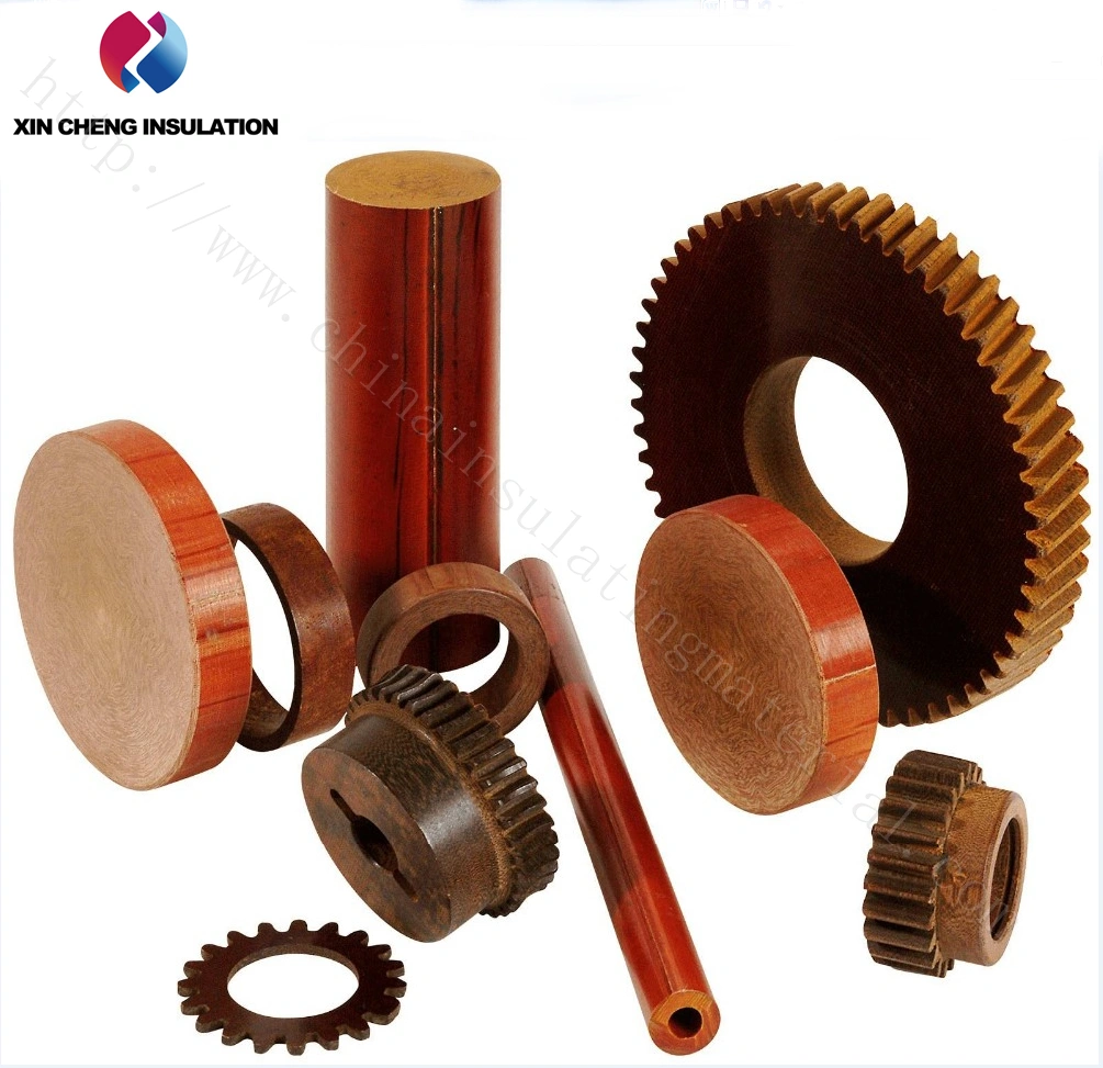 Insulation Type Textolite Brown Phenolic Resin Cotton Cloth Fabric Laminate Sheet Rod Bushing Bakelite Phenolic Tube