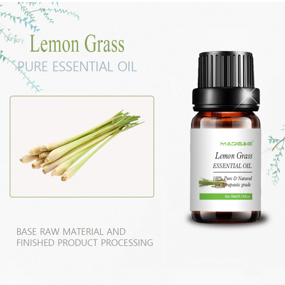 Lemongrass Essential Oil Water Soluble For Skin Care