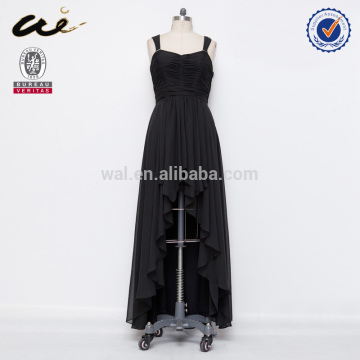 Black chiffon evening dress;women maxi dress;women dress model;women clothing dress