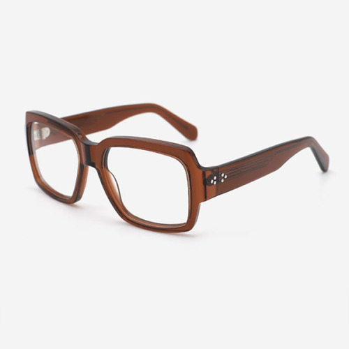 Classic Rectangle Acetate Men's Optical Frames 23A3196