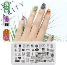 Newest Butterfly Christmas Nail Art Stamping Plates