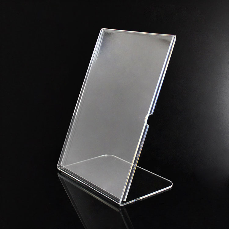 High Quality Clear Acrylic Sign Stand