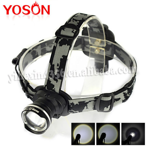 Hot Sale Outdoor Lighting Cheapest Small Zoom Rechargeable Waterproof Cree t6 Led Motorcycle Headlamp