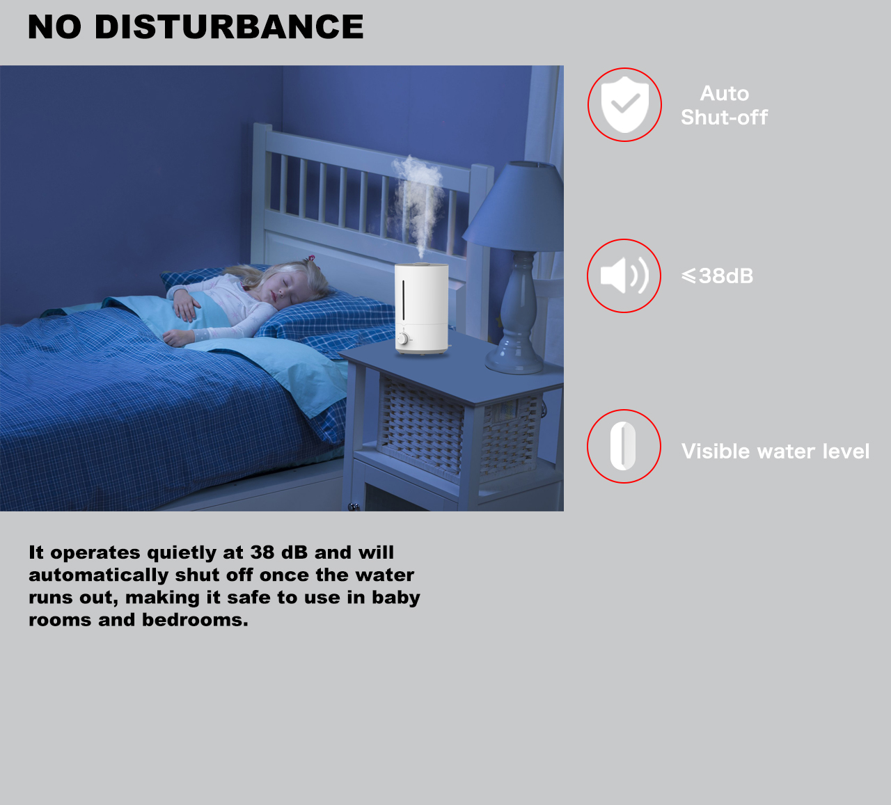 HTJ-2193 humidifier low noisy HTJ-2193 humidifier low noisy