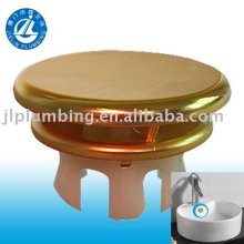 shinny color lavatory overflow hole cover