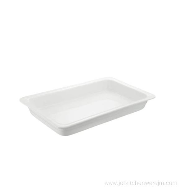 Rectangular Porcelain Hotel Food Plates