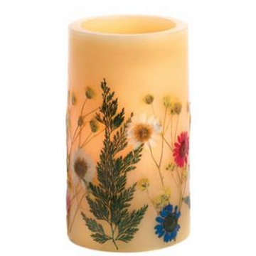 Various of Flickering real wax LED candles