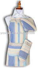 Apron,glove &amp; potholder