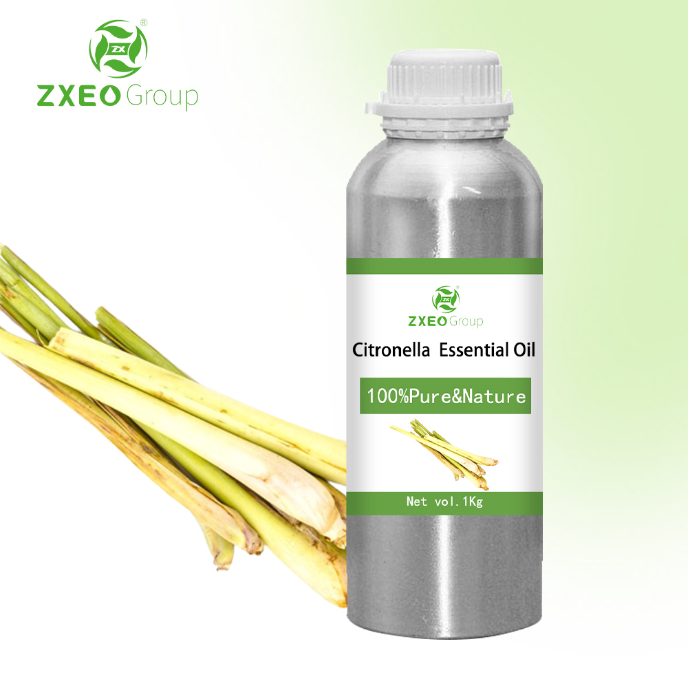 น้ำมันหอมระเหย Citronella บริสุทธิ์ 100% และธรรมชาติ