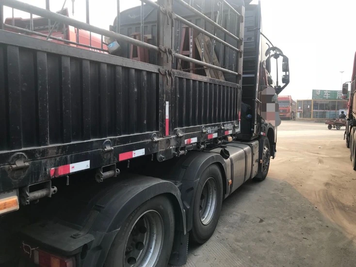 Black Used Volvo Fh 460 Heavy Duty Van Tow Trucks 6X2r 10 Wheel Trailer Head Tractor Truck for Hot Sale