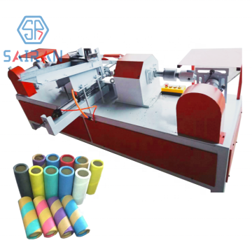 Best Quality Automatic Paper Core Curling Machine | Paper Tube Edge Curling Machine