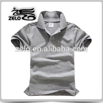 Summer blank mens shirts polo china manufacturer