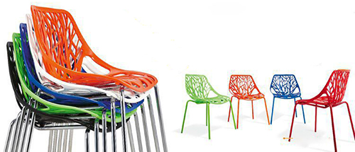 plastic dining chair