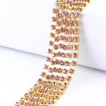 Cup Chains Setting with Crystal Diamond