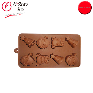 101987 silicone Christmas chocolate mould