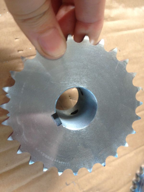 Triplex Zinc Plating Stock Sprocket for Agriculture and Industry Machine