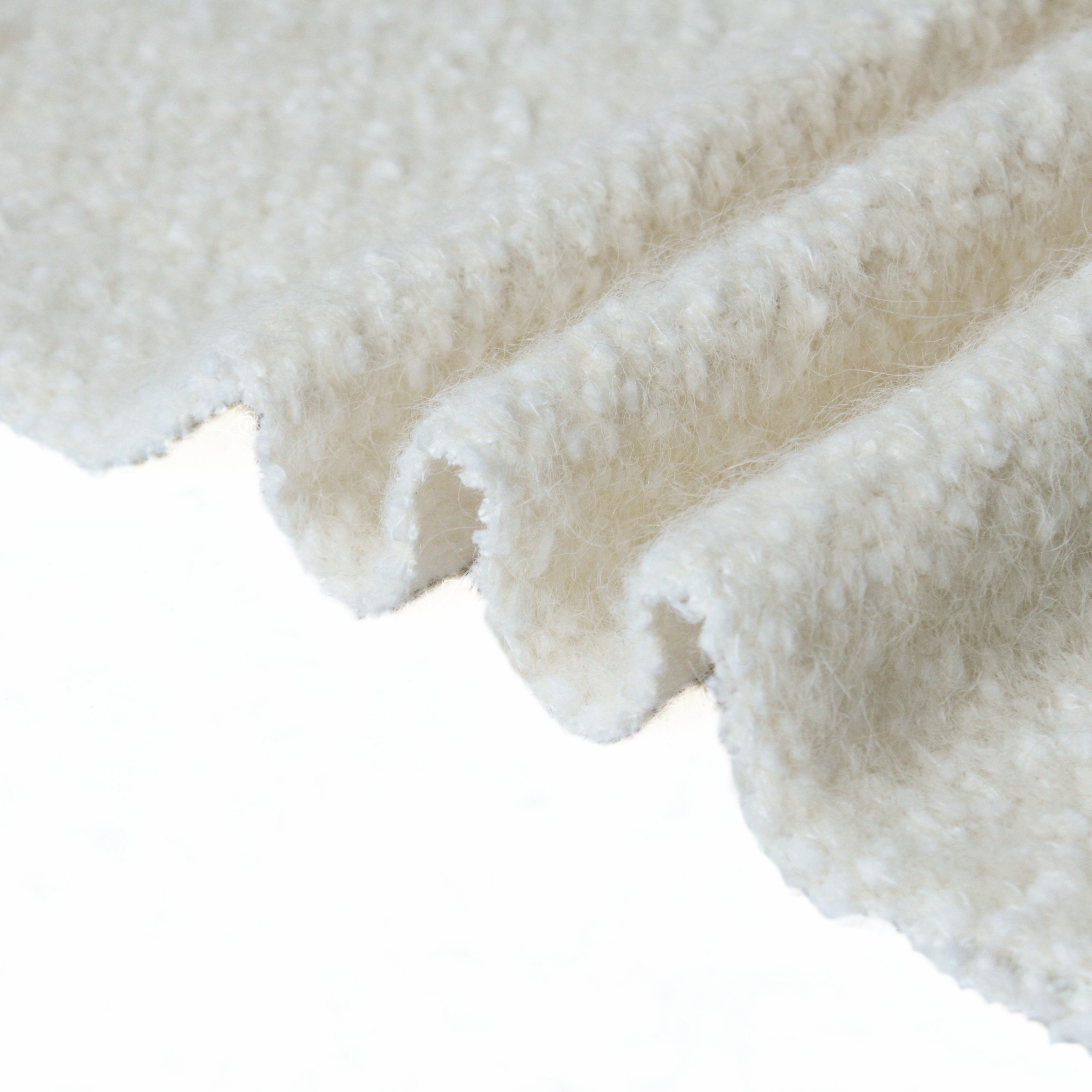 vải thiết kế chấm len wool dot design fabric
