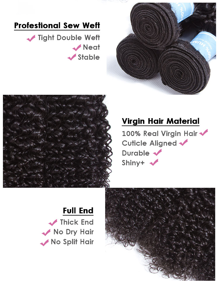 Wholesale Kinky Curly Raw Human Hair Bulk Extension  Human remy braiding hair and Indian hair vendor