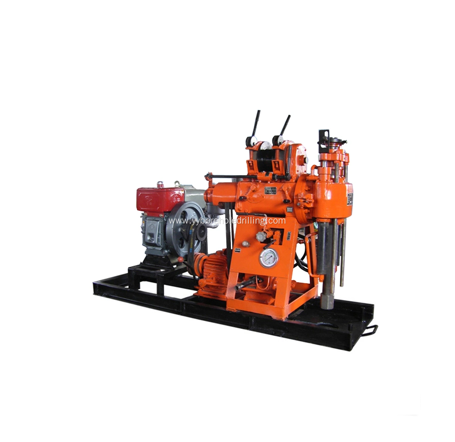 100m130m Portable Hydraulic Core Drilling Rig for mineral