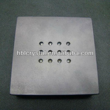 Popular square crystal light base