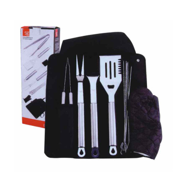 Conjunto de ferramentas 13pcs para churrasco com luva