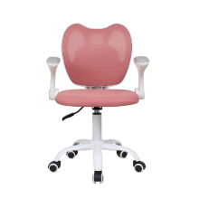 Colorful Adjustable Visitor Desk Chair for Kids with Swivel Armrest
