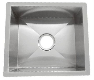 under-mount handmade stainless steel sink