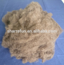 yak wool manufacturer, dehaired Tibet yak wool brown 19.0mic 26mm