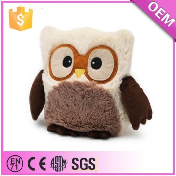 Factory hot sale custom cartoon soft plush owl toy, cute owl plush toy