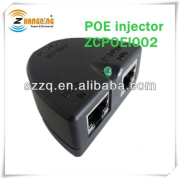 black mini single port oem poe injector ZCPOEI002-B