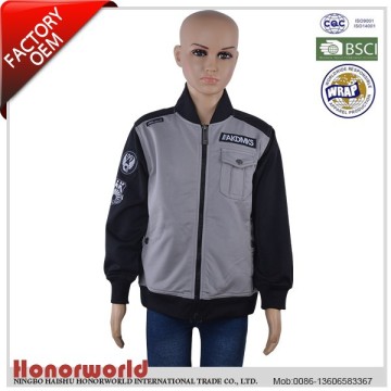 100% tricot boy jacket / boy fashion jacket / boy sport jacket