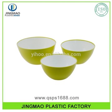 3PC Salad Bowl Set plastic salad bowl