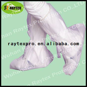 Disposable LDPE/CPE/PE Die cut shoe covers/boot cover