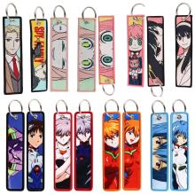 Anime Keychains and Tags for Luggage: Jet, Motorcycle, and Car Accessories