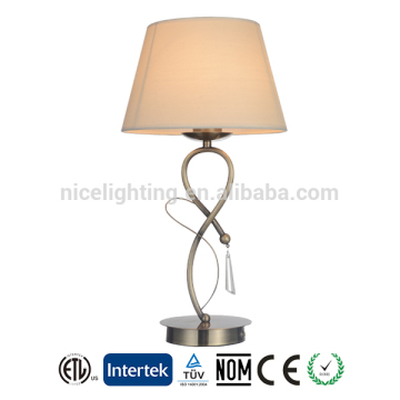New products 2016 indoor desk table lamp hotel table lighting