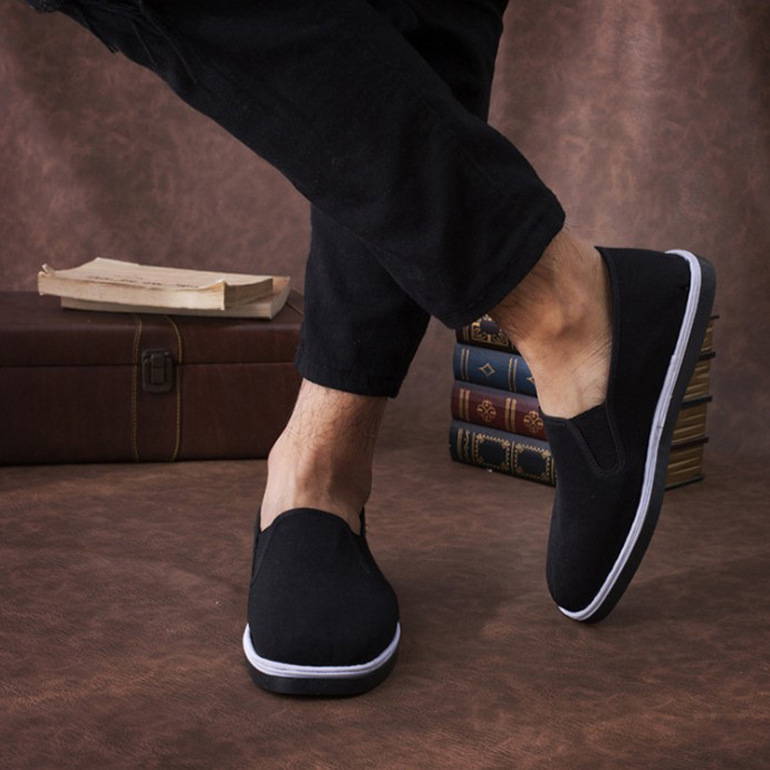 Comfortable and durable high quality fashion tire sole old Beijing cloth shoes thousand layer sole canvas shoes