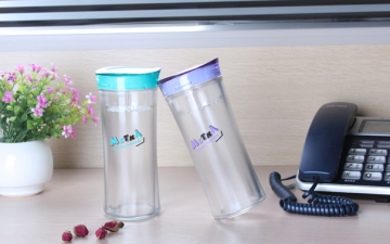 Hiqh Quality Colorful Plastic Travel Mug