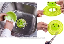 cartoon frog animal plastic sink plug with change different size