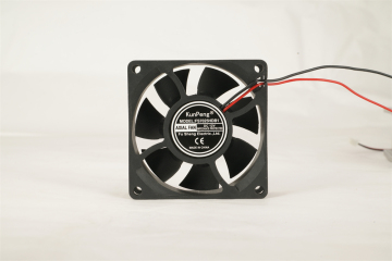 12/24V  Sleeve/Ball Bearing Black DC Cooling Fan