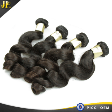 JP top quality indian remy human hair loose wave, remy human hair weave