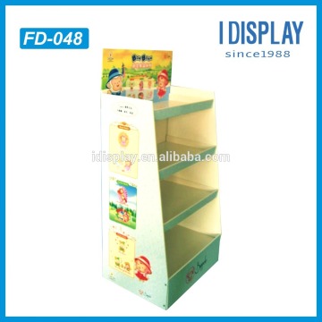 4 tiers paper display stand for dolls paper display