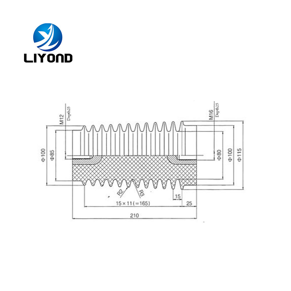 24kV Indoor Electrical Epoxy Resin Standoff Support Insulator(sensor) for High Voltage Switch Device