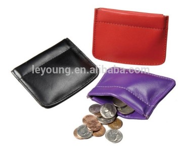 Euro Coin Wallets Leather Coated