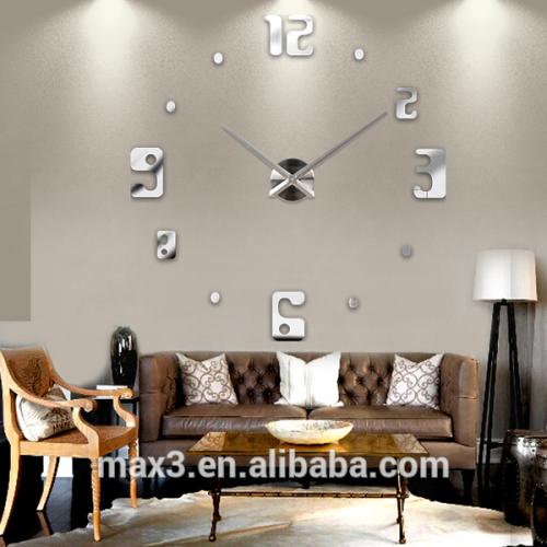 Max3 wall clock with high quality clock movement